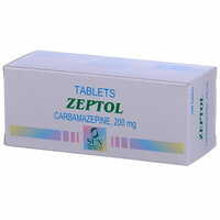 Зептол таблетки по 200 мг №100 (10 блістерів х 10 таблеток)