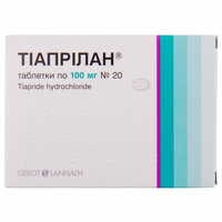 Тиаприлан таблетки по 100 мг №20 (блистер)