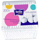 Купить Ватные палочки Bella коробка 200 шт. Ватные палочки Bella коробка 200 шт.