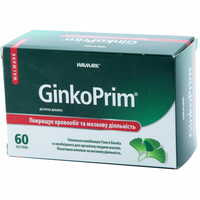 ГинкоПрим таблетки №60 (6 блистеров х 10 таблеток)