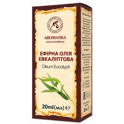 Масло эфирное Ароматика Эвкалиптовое 20 мл