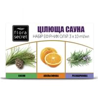 Купити Набір олій для сауни Flora Secret Цілюща сауна Набір олій для сауни Flora Secret Цілюща сауна