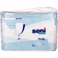 Пеленки гигиенические впитывающие Seni Soft 90 см х 60 см 30 шт.