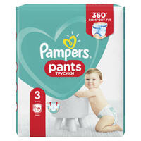 Підгузки-трусики Pampers Pants розмір 3, 6-11 кг, 19 шт.