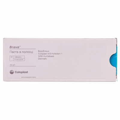 Паста для стоми Coloplast Brava 26555 у полосках 10 шт.