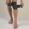 Бандаж на колінний суглоб Алком 3055 зігріваючий з собачої шерсті сірий розмір універсальний - фото 1