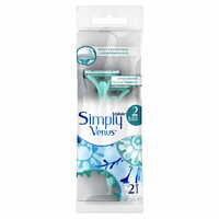 Бритва Gillette Venus 2 Simply Satin Care одноразова жіноча 2 шт.