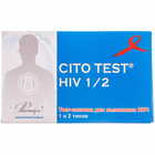 Тест Cito Test HIV 1/2 для определения антител к ВИЧ-инфекции 1 и 2 типа в цельной крови, сыворотке и плазме 1 шт.