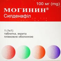 Могинин таблетки по 100 мг №1 (блістер)