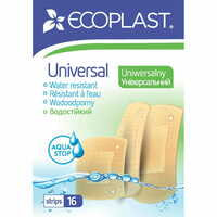 Пластырь медицинский Ecoplast Универсальный набор 16 шт.