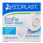 Пластир медичний Ecoplast ЕкоФікс на тканинній основі 1,25 см x 500 см 1 шт.