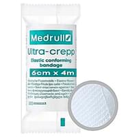 Бинт еластичний Medrull Ultra-Crepp фіксуючий нестерильний 6 см х 4 м