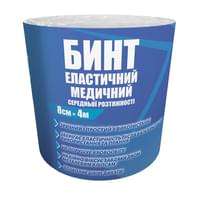 Бинт эластичный Teta средней растяжимости 8 см х 4 м