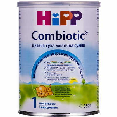 Смесь сухая молочная Hipp Combiotic 1 с рождения 350 г