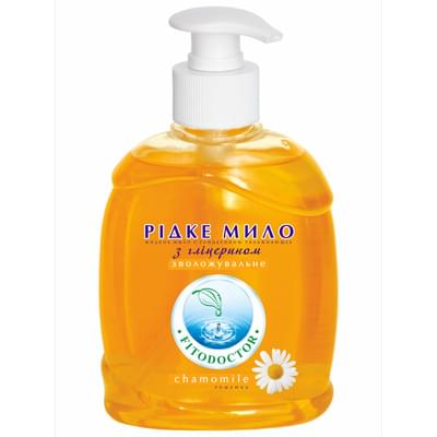 Мило рідке Фітодоктор Ромашка з гліцерином зволожуюче 300 мл