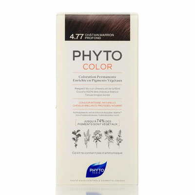 Крем-фарба для волосся Phyto Phytocolor тон 4.77 шатен темний каштановий