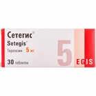 Сетегис таблетки по 5 мг №30 (3 блістери х 10 таблеток)