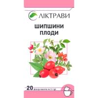 Купити Шипшини плоди Ліктрави по 3 г №20 (фільтр-пакети) Шипшини плоди Ліктрави по 3 г №20 (фільтр-пакети)