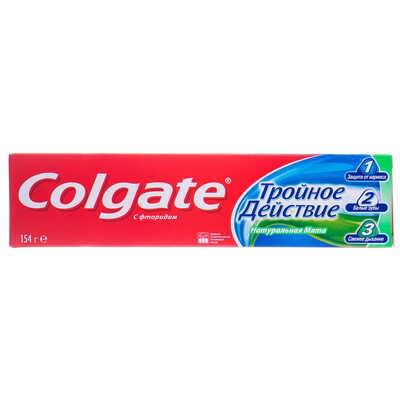 Зубная паста Colgate Тройное действие 100 мл