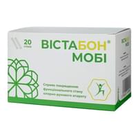 Купить Вистабон Моби раствор орал. по 15 мл №20 (стик) Вистабон Моби раствор орал. по 15 мл №20 (стик)