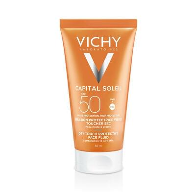 Емульсія для обличчя Vichy Ideal Soleil сонцезахисна матуюча для жирної шкіри SPF 50 50 мл