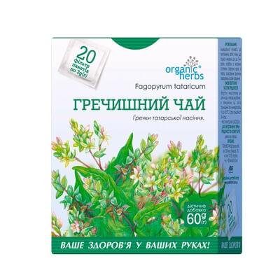 Фіточай Organic Herbs Гречаний по 3 г №20 (фільтр-пакети)