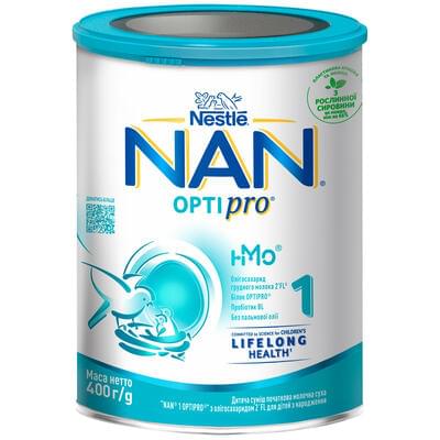 Суміш суха молочна Nestle NAN 1 Optipro з народження 400 г