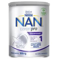 Смесь сухая молочная Nestle NAN 1 Expertpro Гипоаллергенный с рождения 800 г