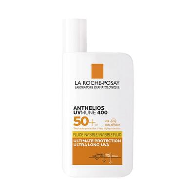 Флюид для лица La Roche-Posay Anthelios UVA 400 солнцезащитный для чувствительной кожи PF 50+ 50 мл