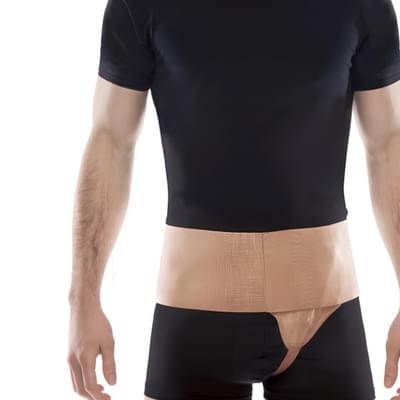 Бандаж протигрижовий паховий Торос Груп 350 правосторонній бежевий розмір 1