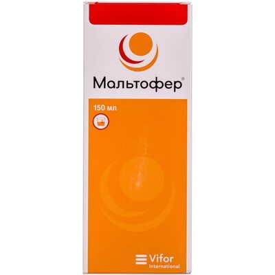 Мальтофер сироп 10 мг/мл по 150 мл (флакон)