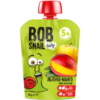 Пюре фруктове Bob Snail Яблуко-манго з 5-ти місяців 90 г