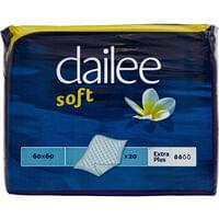 Пелюшки гігієнічні поглинаючі дитячі Dailee Soft Extra Plus 60 см x 60 см 20 шт.
