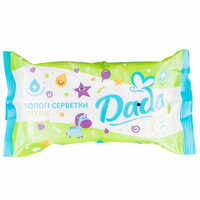 Купити Серветки вологі дитячі Dada з екстрактом алое 60 шт. Серветки вологі дитячі Dada з екстрактом алое 60 шт.