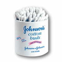 Ватні палички Johnson's Baby 100 шт.