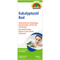 Sunlife Eukalyptusol Bad при простуде добавка для ванны с эвкалиптовым маслом по 250 мл (флакон)