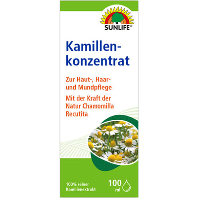 Sunlife Kamillen-konzentrat концентрат ромашки по 100 мл (флакон)