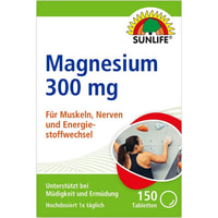 Sunlife Магний таблетки по 300 мг №150 (флакон)