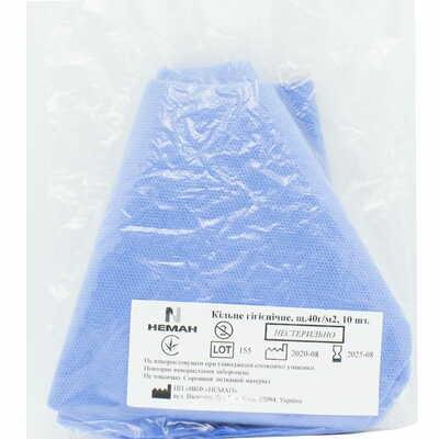 Кольцо гигиеническое для туалета Неман плоское нестерильное 40 г/м2 10 шт.