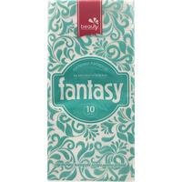 Платочки бумажные Fantasy Beauty 3-х слойные без аромата 10 шт.