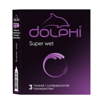 Презервативы Dolphi Super Wet 3 шт.
