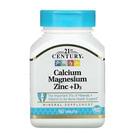 Купить 21st Century Кальций Магний Цинк + Витамин Д3 таблетки №90 21st Century Кальций Магний Цинк + Витамин Д3 таблетки №90