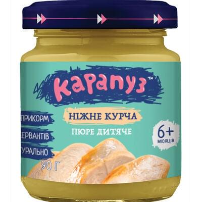 Пюре мясное Карапуз Курица с 6-ти месяцев 90 г