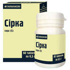 Купить Сера таблетки №60 (флакон) Сера таблетки №60 (флакон)