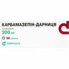Карбамазепин-Дарница таблетки по 200 мг №50 (5 блистеров х 10 таблеток)