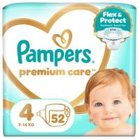 Подгузники Pampers Premium Care Maxi размер 4, 9-14 кг, 52 шт.