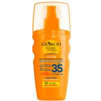 Купить Спрей солнцезащитный Биокон для детей и взрослых водостойкий SPF 35 160 мл Спрей солнцезащитный Биокон для детей и взрослых водостойкий SPF 35 160 мл