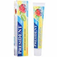 Зубна паста дитяча President Clinical Kids зі смаком полуниці від 3 до 6 років 50 мл