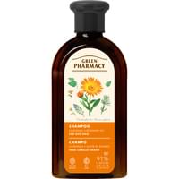 Купити Шампунь Зелена Аптека Календула лікарська та розмаринова олія для жирного волосся 350 мл Шампунь Зелена Аптека Календула лікарська та розмаринова олія для жирного волосся 350 мл
