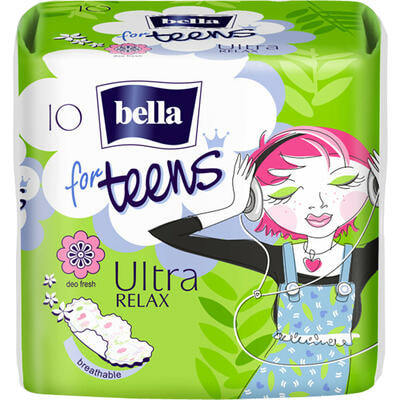 Прокладки гігієнічні Bella For Teens Ultra Relax 10 шт.